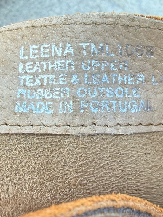 Tara M Lena Brown Leather Ankle Boots 41 - Picture 11 of 14